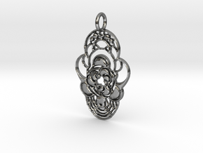 Creator Pendant in Polished Silver