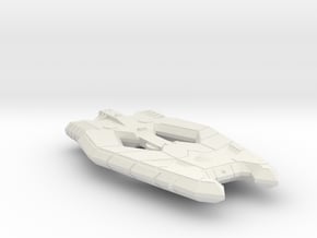 3125 Scale Helgardian Liberator Frigate (FF) MGL in White Natural Versatile Plastic