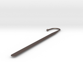 Bookmark in Polished Bronzed-Silver Steel