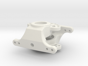AR60 KNUCKLE-all-in-one-8x14x4 Bearings=8mm stub in White Natural Versatile Plastic