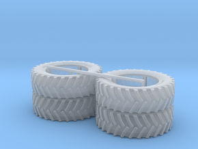 (4) 520/85R42" TIRES in Smooth Fine Detail Plastic