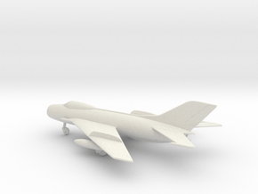 MiG-19S Farmer-C in White Natural Versatile Plastic: 1:144