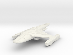 Romulan Z-1 Battleship  (1/3750) in White Natural Versatile Plastic