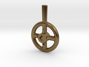 Steam Valve Handwheel - 1/2' dia. in Natural Bronze