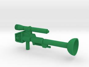 Toxic Ion Rifle in Green Processed Versatile Plastic