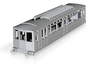 0-148-gcr-petrol-railcar-1 in Tan Fine Detail Plastic