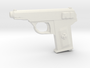 Valter Pistol mod8 in White Natural Versatile Plastic