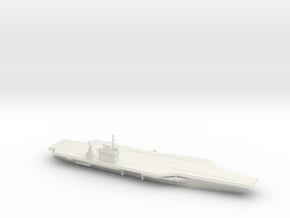 Aircraft Carrier (Medium) (CVV) , 1/1800 in White Natural Versatile Plastic