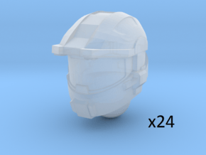 28mm Master chief helmet in Smoothest Fine Detail Plastic