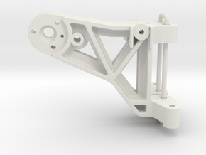 Tamiya Fox Front lower Arm F Parts in White Natural Versatile Plastic