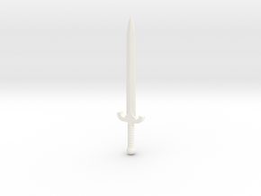 Alcala Skeletor Sword (MotU Origins Scale) in White Processed Versatile Plastic