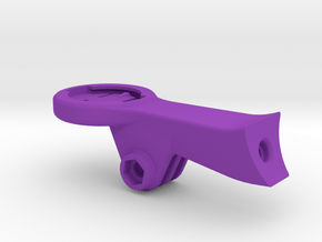 Garmin 1030 Mid GoPro Specialized Mount in Purple Processed Versatile Plastic