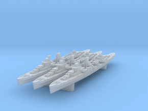 Leander Class (WW2) in Smooth Fine Detail Plastic: 1:4800