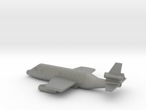 Aircraft Fire Trainer in Gray PA12: 6mm