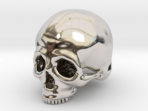 Skull Deko (big) in Platinum