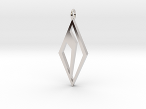S Diamond Inside in Platinum