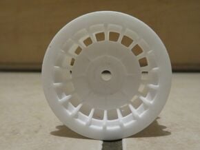 Tamiya Renault 5 Turbo Front wheel in White Processed Versatile Plastic