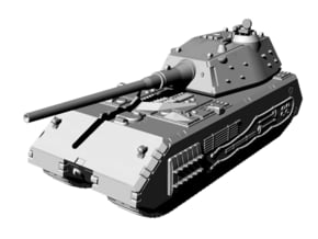 1/144 WWII German Maus Ausf B Battle Ready Version in Tan Fine Detail Plastic