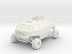 Lost in Space Rover - Small - 3 inches in White Natural Versatile Plastic