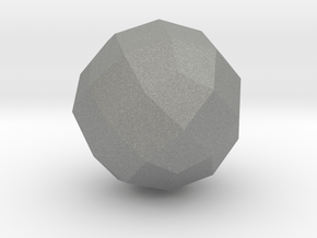Joined Rhombicuboctahedron - 1 Inch in Gray PA12