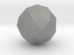 Joined Rhombicuboctahedron - 1 Inch - Round V1 in Gray PA12