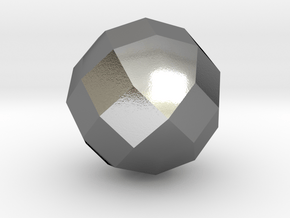 Joined Rhombicuboctahedron - 10 mm in Polished Silver