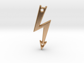 Tailed E.H. Bolt Link 10-18-2019 in Polished Bronze
