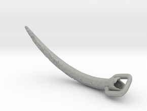 Replica Elephant Tusk in Aluminum