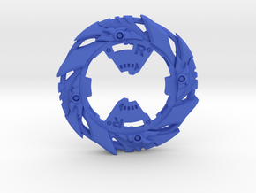 WIND STORM ring in Blue Processed Versatile Plastic