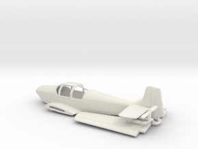 Druine D.62 Condor in White Natural Versatile Plastic: 1:48 - O