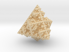 fractal ornament 0.4  (6.99 x 7 x 7.42 cm) in 14K Yellow Gold