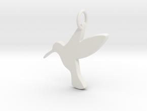 Creator Pendant in White Natural Versatile Plastic