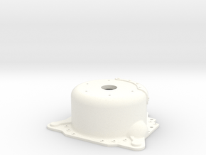 1/8 Lenco 7.5" Dp Bellhousing (With Starter Mnt) in White Processed Versatile Plastic