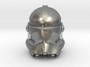 Phase II Clone Helmet | CCBS Scale in Natural Silver