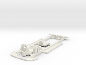 Chassis for Scalextric Ford Focus Mk1 WRC in White Natural Versatile Plastic