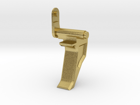 P320 Flat Trigger in Natural Brass