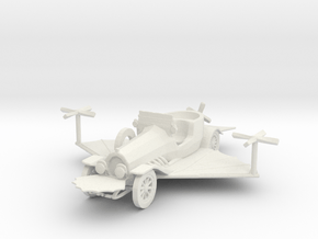 Chitty Chitty Bang Bang Car in White Natural Versatile Plastic