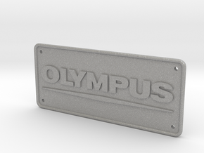 Olympus Camera Patch - Holes in Aluminum