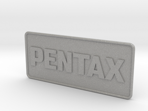 Pentax Camera Patch in Aluminum