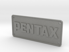 Pentax Camera Patch - Holes in Gray PA12