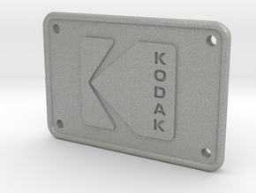 Kodak Logo Patch - Holes in Aluminum