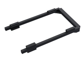 Proffieboard adapter for SF Chassis in Black Natural Versatile Plastic