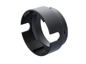 28mm Bass Speaker holder for SF Chassis in Black Natural Versatile Plastic: Extra Small