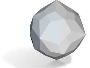 Joined Truncated Cuboctahedron - 1 inch - V1 in Tan Fine Detail Plastic