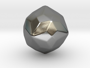 Joined Truncated Cuboctahedron - 10 mm - V2 in Polished Silver