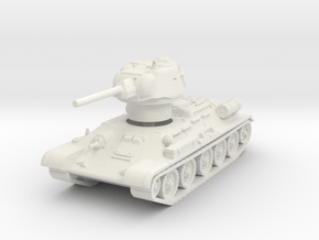 T-34-76 1943 fact. 183 late 1/100 in White Natural Versatile Plastic