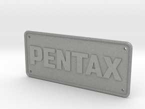 Pentax Patch Patch Textured - Holes in Aluminum