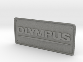 Olympus Camera Patch Textured - Holes in Gray PA12