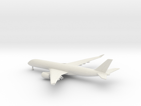 Airbus A350-900 in White Natural Versatile Plastic: 1:700