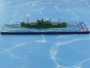 IJA Settsu Maru Landing Craft Depot Ship 1/1800 in Tan Fine Detail Plastic